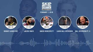 UNDISPUTED Audio Podcast (02.07.19) with Skip Bayless, Shannon Sharpe & Jenny Taft | UNDISPUTED