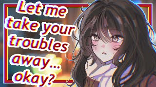 Yandere classmate is worried about your mental health... so she takes you away [ASMR] [F4A]