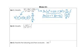 A2 Unit 5 Day 1 Notes (WU)