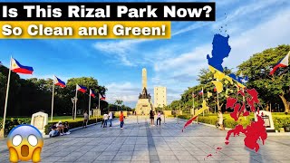 Amazing Rizal Park (Luneta Park) in Manila Philippines The Cleanest Park I've Seen! | Walking Tour