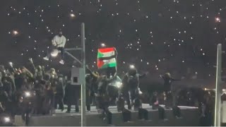 Person waving Palestinian flag sneaks onto Kendrick Lamar Stage During Super Bowl Halftime Show