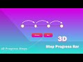Multi Step Progress Bar in HTML CSS & JavaScript | Step Progress Bar using Html, CSS & JavaScript