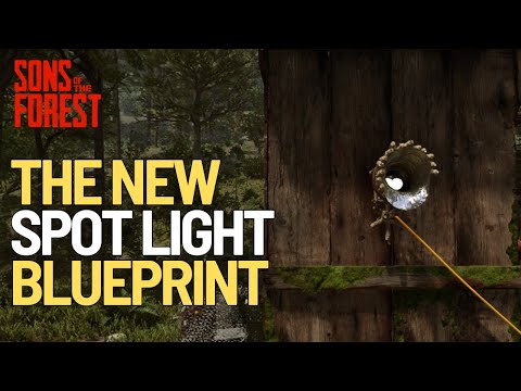 Where to Find The Spotlight Blueprint – Sons of the Forest Patch 14