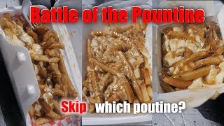 Battle Of The Poutine! - Which Is The BEST POUTINE Recommended By Skip The Dishes?