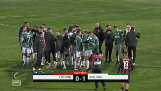 Crotone-Avellino 0-1, gli highlights