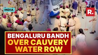 Bengaluru Bandh LIVE News: Protest Across Karnataka Against Government Over Cauvery Dispute