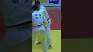 全日本ジュニア柔道体重別選手権大会 100kg級 準決勝戦 新井道大選手の払腰(大外刈？足車？)一本