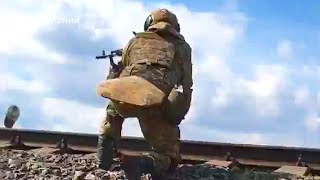 Бой спецназа России с ротой 63 бригады Украины