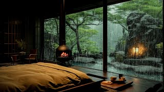 아늑한 침실 빗소리와 함께 단 3분 만에 깊은 힐링 잠 - 불면증을 위한 ASMR 비, 스트레스 해소, relax, study