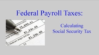 Payroll Tax: Social Security Taxes