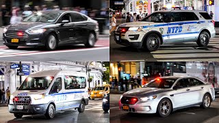 ⁴ᴷ NYPD Responding Compilation — Marked & Unmarked Units Tear Through NYC 🚨