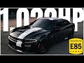 Converting my Hellcat Charger to run on E-85 adds over 1,000HP w/ New 