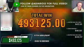 ADIN ROSS GAMBLING BIGGEST WIN EVER TOP 10