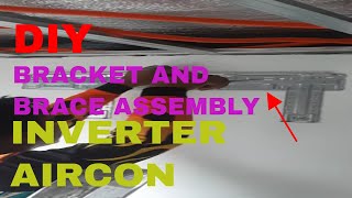 DIY Bracket and Brace assembly for inverter Aircon #shorts