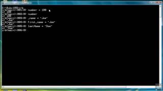 Ruby Programming Tutorial | Creating Variables And Constants