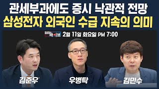 🔴[19시 생방송] 관세이슈 내성 생긴 코스피? 삼성전자 외국인 수급 지속의 의미는 (우병탁, 김민수, 김준우) | 인포맥스라이브 250211