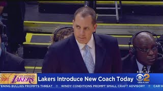 Lakers To Introduce New Head Coach Frank Vogel