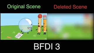 [Reupload] | Jacknjellify | BFDI 3 : Original Scene VS Deleted Scene !