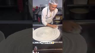 ସବୁଠାରୁ ବଡ଼ ଦୋଷା (Biggest dosa)🥖🥖🥖🥖🫔🫔🫔🫔#shirts #shortsviral #biggest #dosa