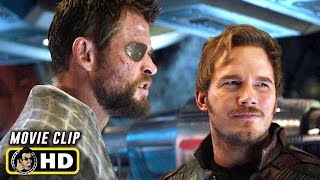 AVENGERS: INFINITY WAR (2018) "This Is My Voice!" Star-Lord & Thor [HD] Marvel