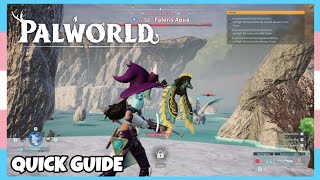 *New Pals* Where To Catch Alpha Faleris Aqua In Palworld *Feybreak Update* | Location Quick Guide