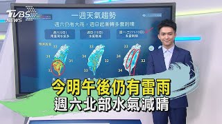 午間氣象20230907 今明午後仍有雷雨 週六北部水氣減晴｜TVBS新聞 @TVBSNEWS01