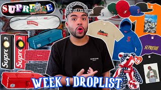 Supreme FW22 Week 1 Droplist RESELL or TRASH | Fall Tees, Accessories + MORE!