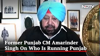 [Watch in HD] "Who's Running Punjab - Bhagwant Mann Or Raghav Chadha": Amarinder Singh's Swipe