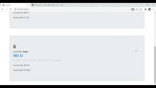 CS50 Web Programming With Python and Javascript Project 2 Commerce Submission
