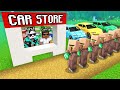 I OPENED A SUPER CAR SHOP IN MINECRAFT