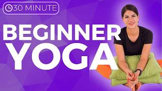 30 minute Yoga for Beginners | DEEP STRETCH Beginner Yin Yoga