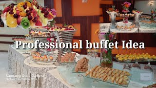 How to set up a buffet | professional idea