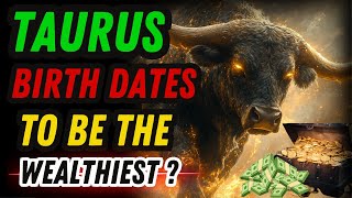 ♉ Taurus Birthdates That Will Become MILLIONAIRES Faster Than Others