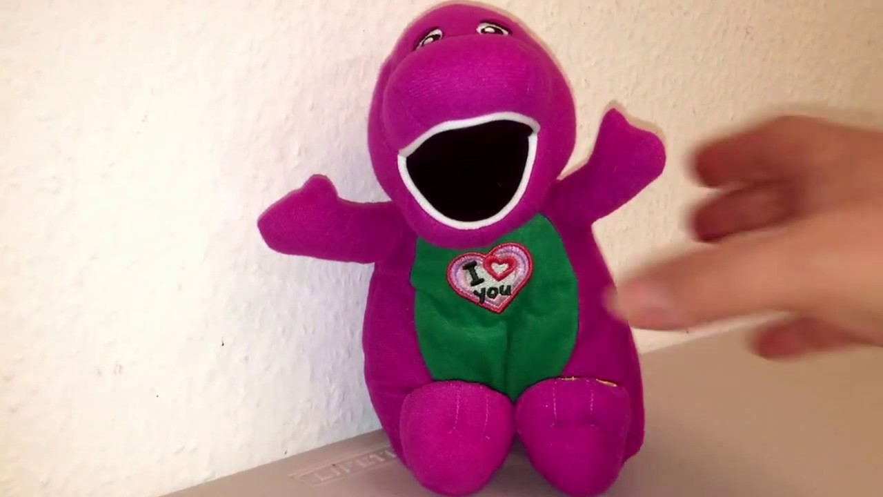 I Love You Singing Barney - YouTube