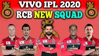 IPL 2020 Royal Challengers Bangalore Final Team Squad | RCB Full Team Players List in IPL 2020
