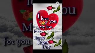 Rose Day Status 2023🌹 Valentine's Week👩‍❤️‍👨 #shorts #short #youtubeshorts #roseday @lalitashah14