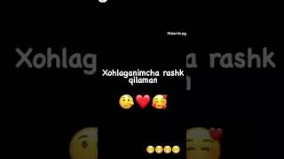 Hohlaganimcha rashk qlaman🤥❤🥰@#Sarvinoz#zahar#qiz🐍