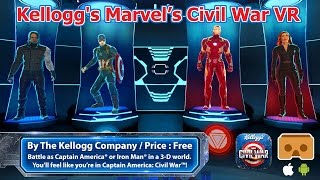 Kellogg's Marvel’s Civil War VR - Battle as Captain America or Iron Man in VR 3D