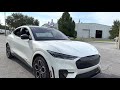 2022 Ford Mustang Mach-E GT AWD SUV EV White