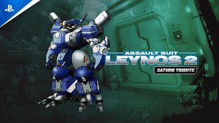 Assault Suit Leynos 2 Saturn Tribute - Announcement Trailer | PS5 \u0026 PS4 Games