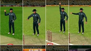 Cricket umpire signals explained in Real Cricket ™20