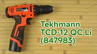 Розпаковка Tekhmann TCD-12 QC Li (847983)