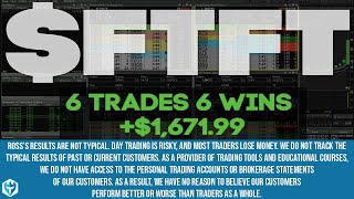 Finishing Friday with 100% accuracy: 6 trades 6 winners!