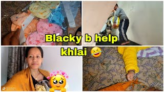 Blacky Bo Help Khlai Jao Chwng No😍||Ambitiprajwk #tripura vlogger