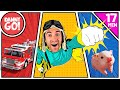 Superheroes, Vehicles, Farm Animals + more! 🦸‍♂️ 🚒 🐷 | Dance Compilation | Danny Go! Songs for Kids