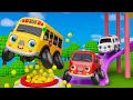 Wheels on the Bus with Balls | Bus Songs | Nursery Rhymes & Kids Songs - Baby Car Songs TV