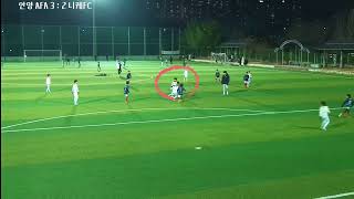 [연습경기]  안양AFA U9 vs 니케FC U9 볼터치 (23.12.13)