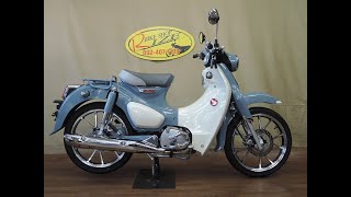 ホンダ　スーパーカブ125　パールカデットグレー入荷！！4779Km