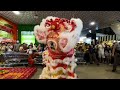 chinese new year 2025 epic coca cola lion dance and dragon dance performance at jem mall singapore