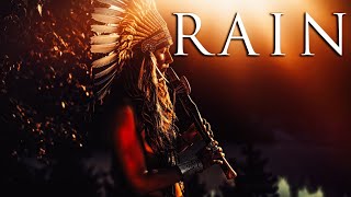Peace and Tranquility Native American Flute Music with Rain